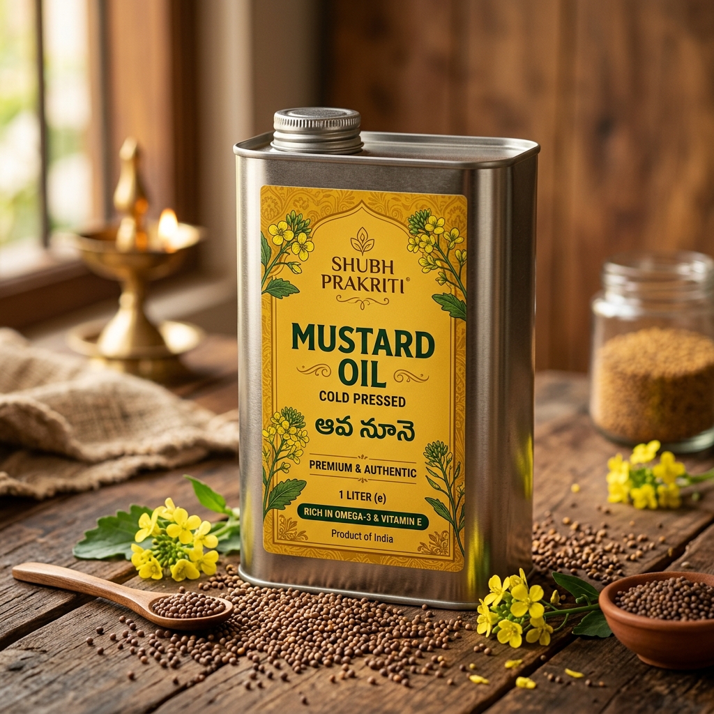 Cold Pressed Mustard Oil