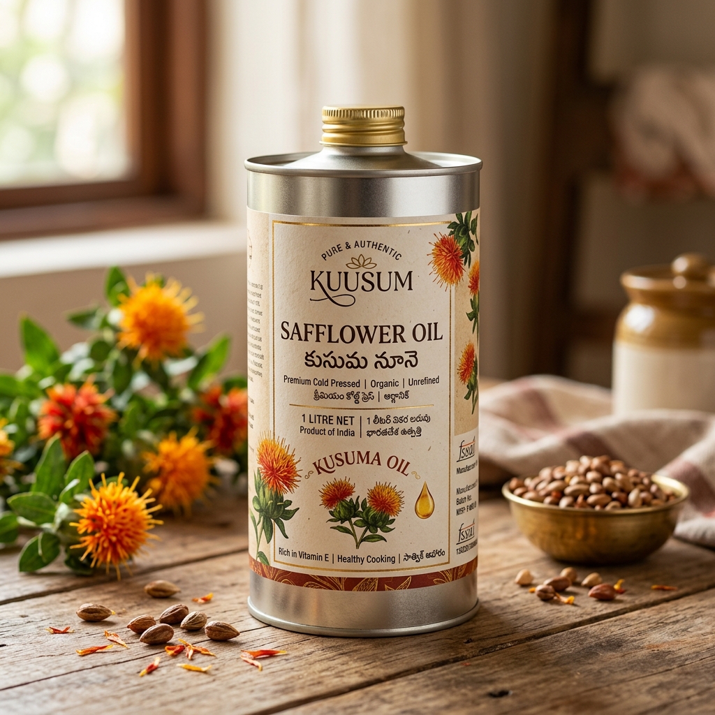 Cold Pressed Safflower Oil